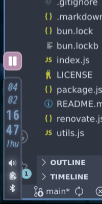 Time widget